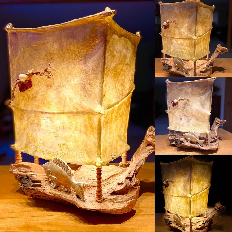 "Fischers Leuchte" (nicht mehr verfügbar) - Lichtskulpturen