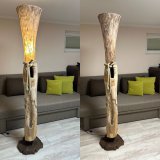 "Die Gro&szlig;artige", Preis: 950,- (die Skulptur ist ca. 180 cm hoch) - Lichtskulpturen