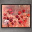 "Harmony" 2026
Mixed Media Art auf Leinwand, gerahmt
100 x 80 cm, 
Preis: 1.400,- - Werke