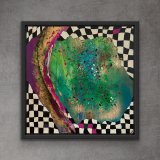 "Schachmatt" 60 x 60 cm, Preis: 790,- - Werke