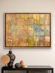 "Wo der Sommer sein Zuhause hat" Mixed-Media Art auf Leinwand, 80 x 60 cm, gerahmt, Preis: 950,- - Werke