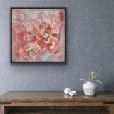 "Orinocos" 2024, 50 x 50 cm, Preis: 500,- - Werke