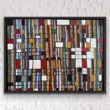 "Patchwork", 80 x 60 cm, Preis: 1.000,- (derzeit ausgestellt im "Blauen Esel" Altstadt Rostock) - Werke