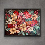 "Gebl&uuml;mtes", 50 x 70 cm,  750,- - Werke